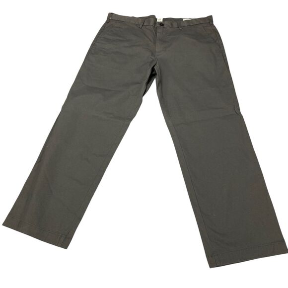 Gap Pants Chino Straight Leg Pants Mens 38x30 Gray NWT - Picture 3 of 14